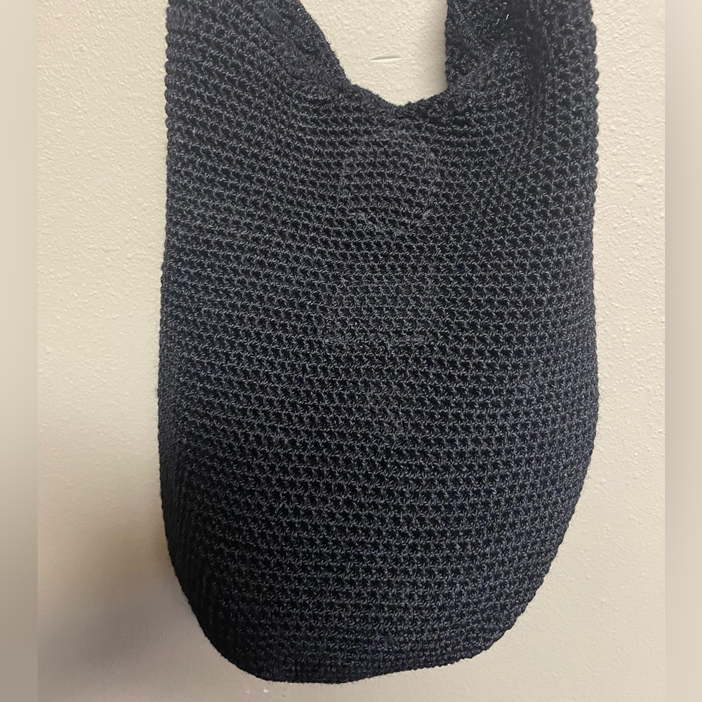 The Sak Knit Crochet Hobo Crossbody Bag Boho 90s - Picture 4 of 7